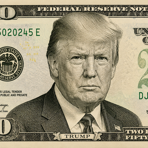 The First Trump USD logo